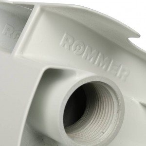 Радиатор алюминиевый ROMMER Plus 200/96 12 секций RAL9016 996 Вт