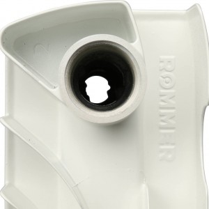 Радиатор алюминиевый ROMMER Plus 200/96 10 секций RAL9016 830 Вт