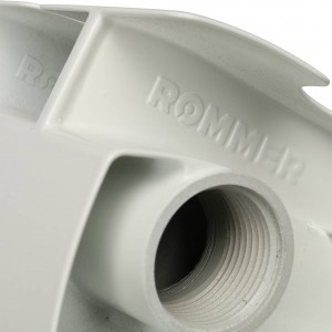 Радиатор алюминиевый ROMMER Plus 200/96 10 секций RAL9016 830 Вт